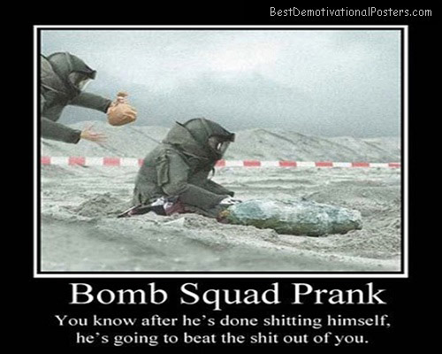 Bomb Squad Prank