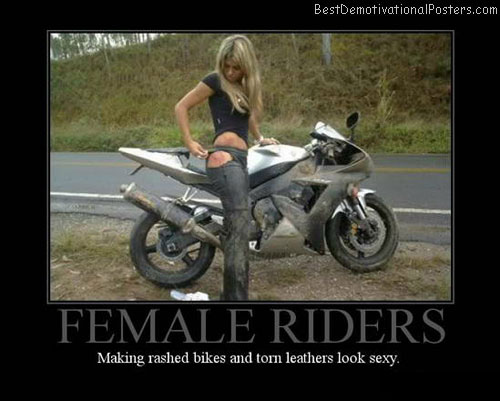 Female-Riders-Demotivational-Poster