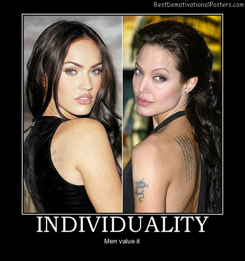 Individuality-Best-Demotivational-Poster
