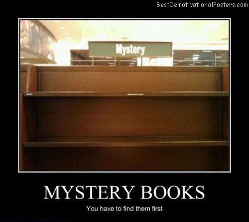 Mystery-books-Best-Demotivational-poster
