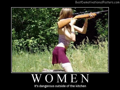 Women-and-guns-Best-Demotivational-poster