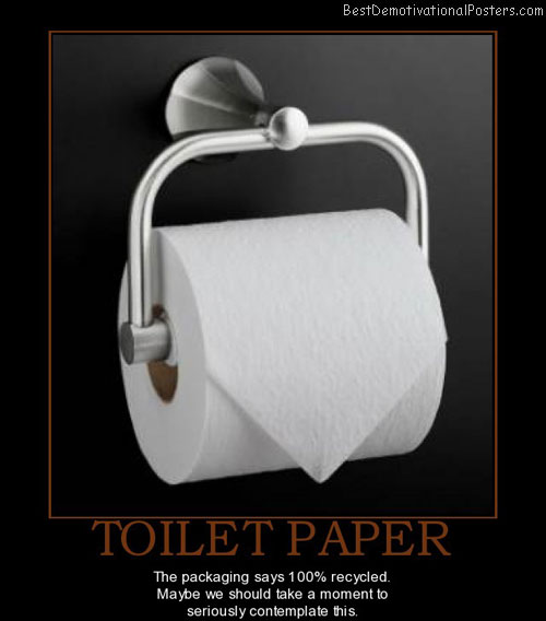 toilet-paper-recycled-seriously-contemplate-best-demotivational-posters