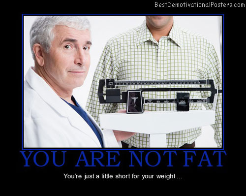 Motivational Poster Fat
