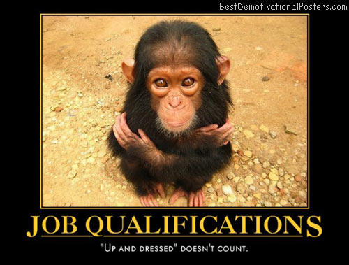 job-qualifications-interview-humor-chimpanzee-best-demotivational-posters