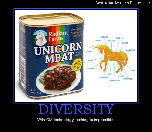 diversity-unicorn-meat-gm-technology-best-demotivational-posters