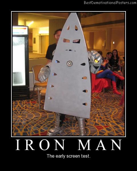 Iron-Man best demotivational poster