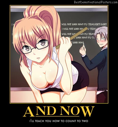 teacher anime poster