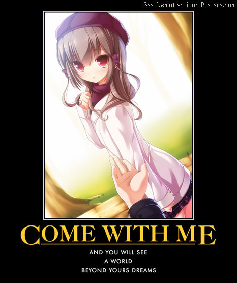 come with me anime dreams