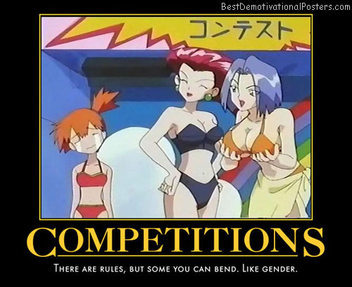 competitions rules gender anime