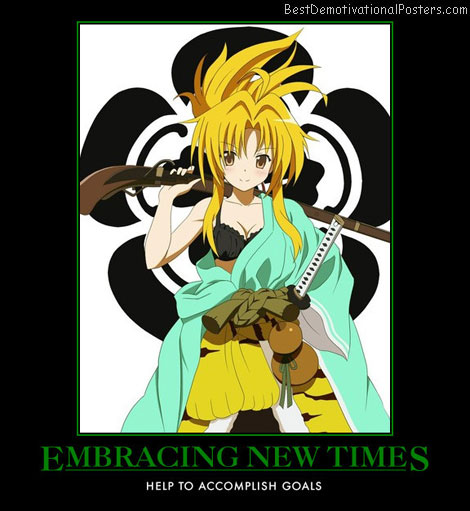 embracing new times anime