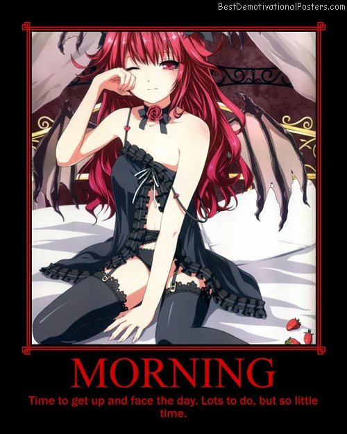 morning face anime