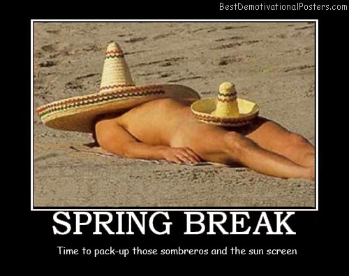 spring-break-beach-sombrero-best demotivational posters