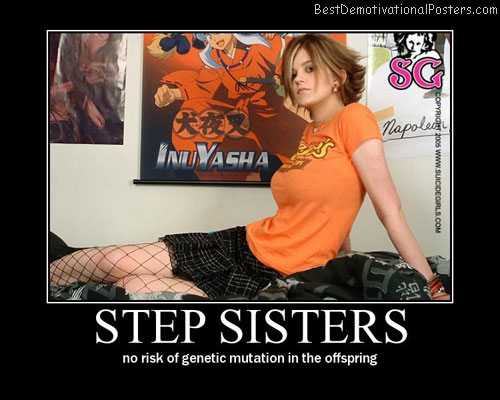 Step Sisters Demotivational Poster