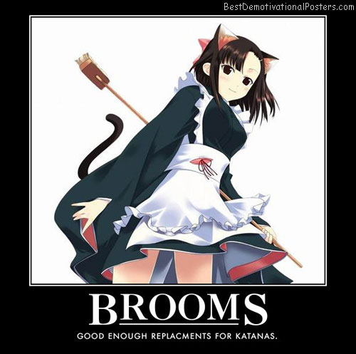 Brooms katana anime