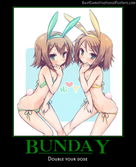 Bunday cute anime poster