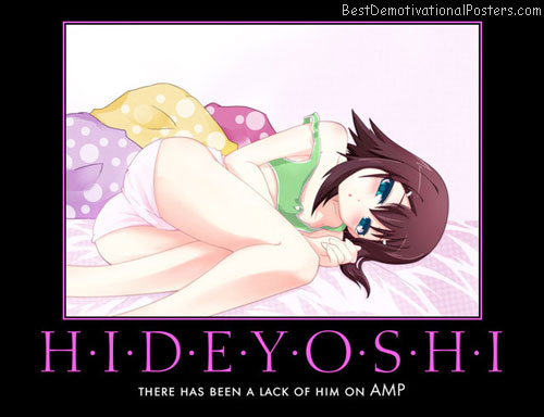 Hideyoshi amp anime