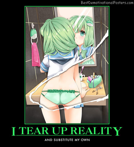 I Tear Up Reality anime
