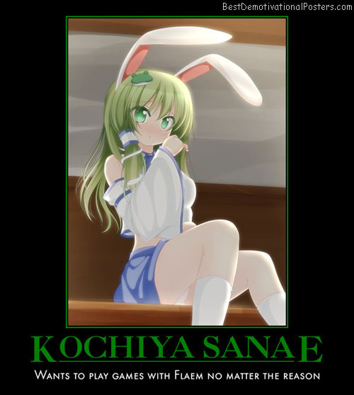 Kochiya Sanae anime