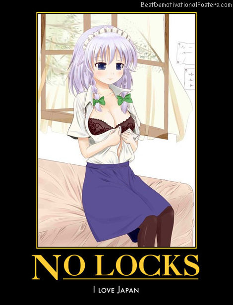 Anime love japan No Locks