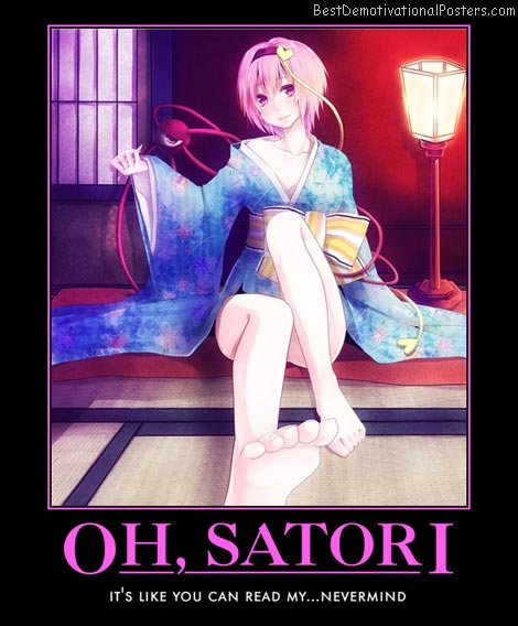 Oh Satori anime poster