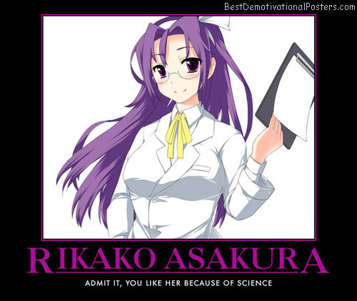 Rikako Asakura science anime