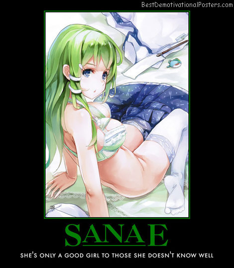 Sanae girl anime