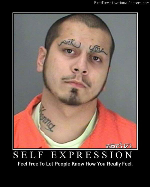 Self Expression Best Prisoner Poster