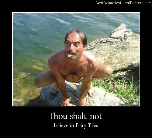 Fairy Tales Frog Demotivational Poster