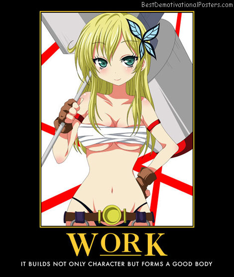 Work body anime
