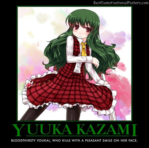 Yuuka Kazami anime