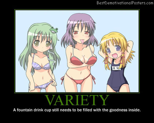 variety bikini anime