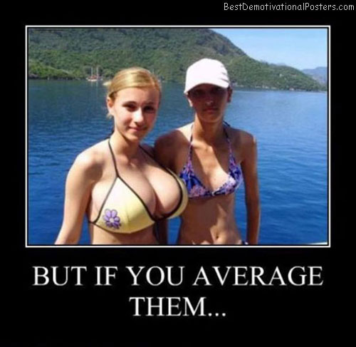 But If You Average Them Poster