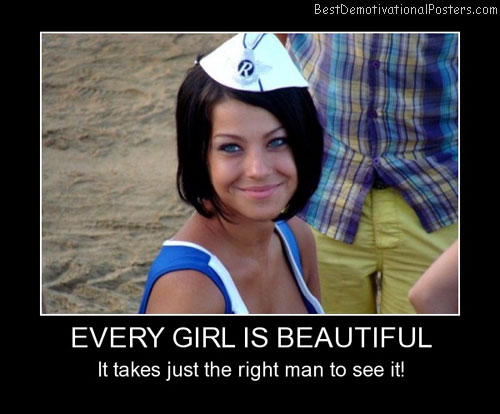 Every Girl Is Beautiful Poster