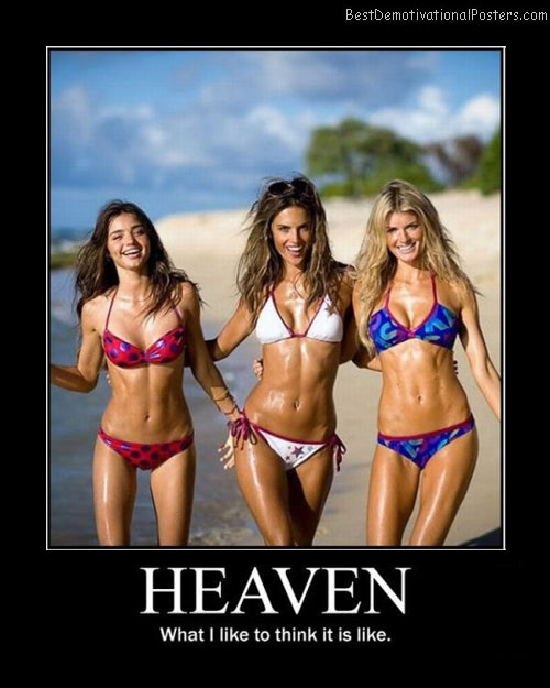 Heaven bikini girls