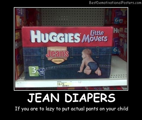 Jean Diapers Posters