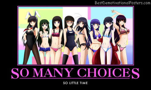 So Many Choices anime