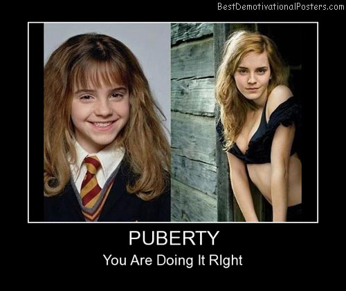 Puberty Best Demotivational Posters