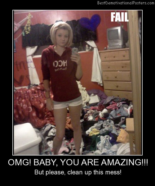 OMG Baby, You Are Amazing Best Demotivational Posters