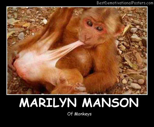 Marilyn Manson Best Demotivational Posters