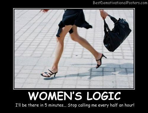 Womens Logic Best Demotivational Posters