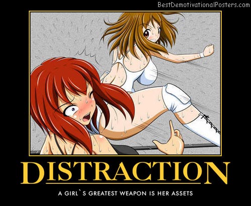 Distraction anime