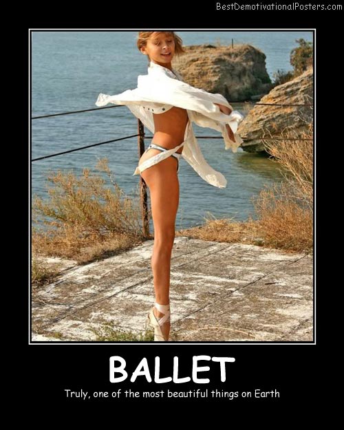 Ballet Best Demotivational Posters