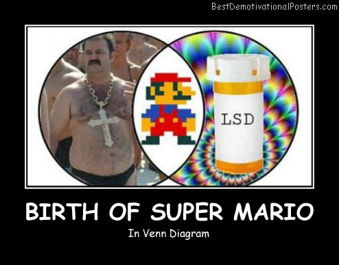 Birth Of Super Mario Best Demotivational Posters