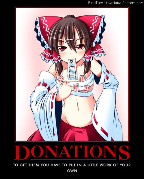 Donations anime