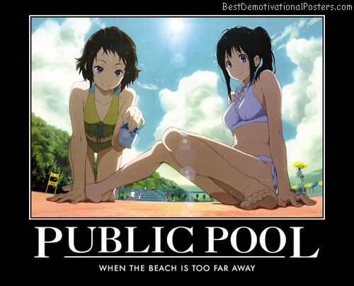 Public Pool Anime