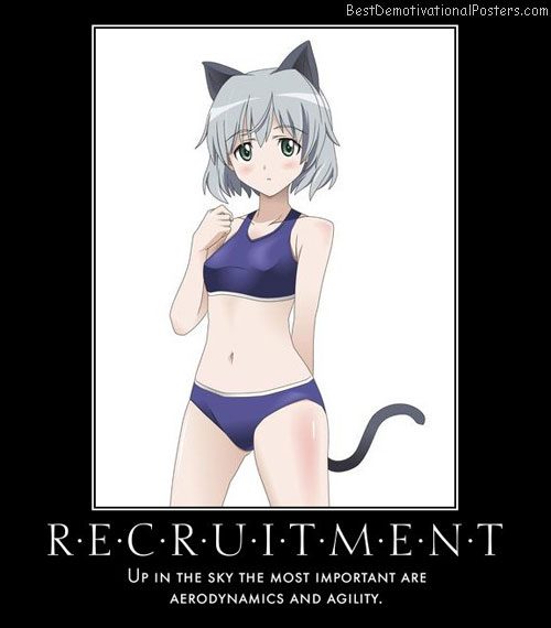 Recruitment anime