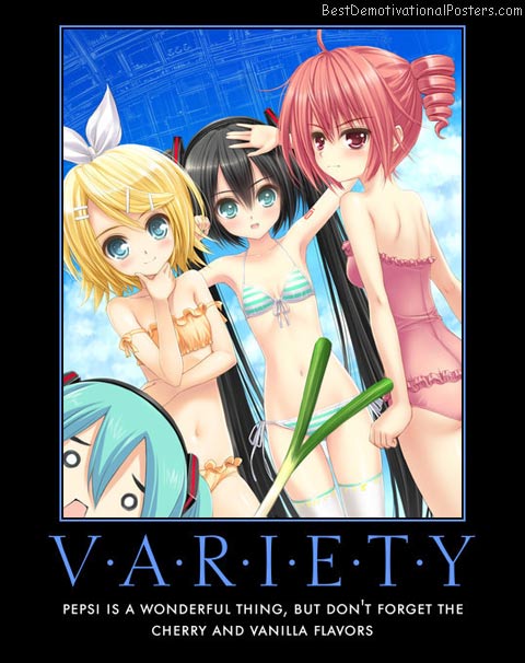 Variety Flavors anime