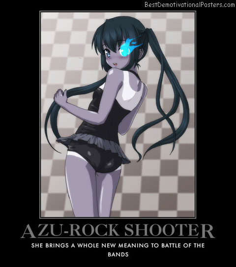 Azu-Rock Shooter anime
