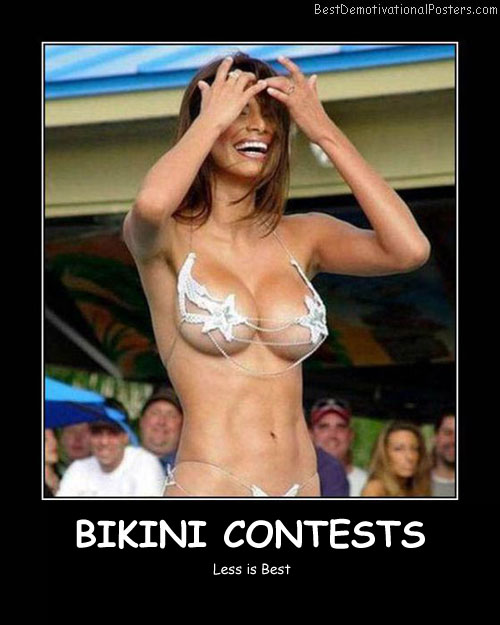 Bikini Contests Best Demotivational Posters