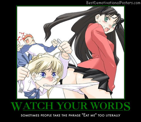 Watch Your Words anime